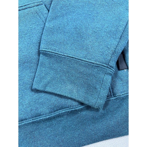 Patagonia P-6 Uprisal Hoody Size Small Teal Regular Fit Sweatshirt Logo Pullover - Picture 9 of 10